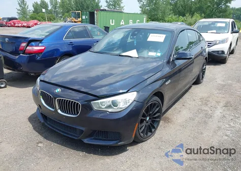 2017 BMW 535 Xigt из США, поврежденный, VIN WBA5M4C31HD187080